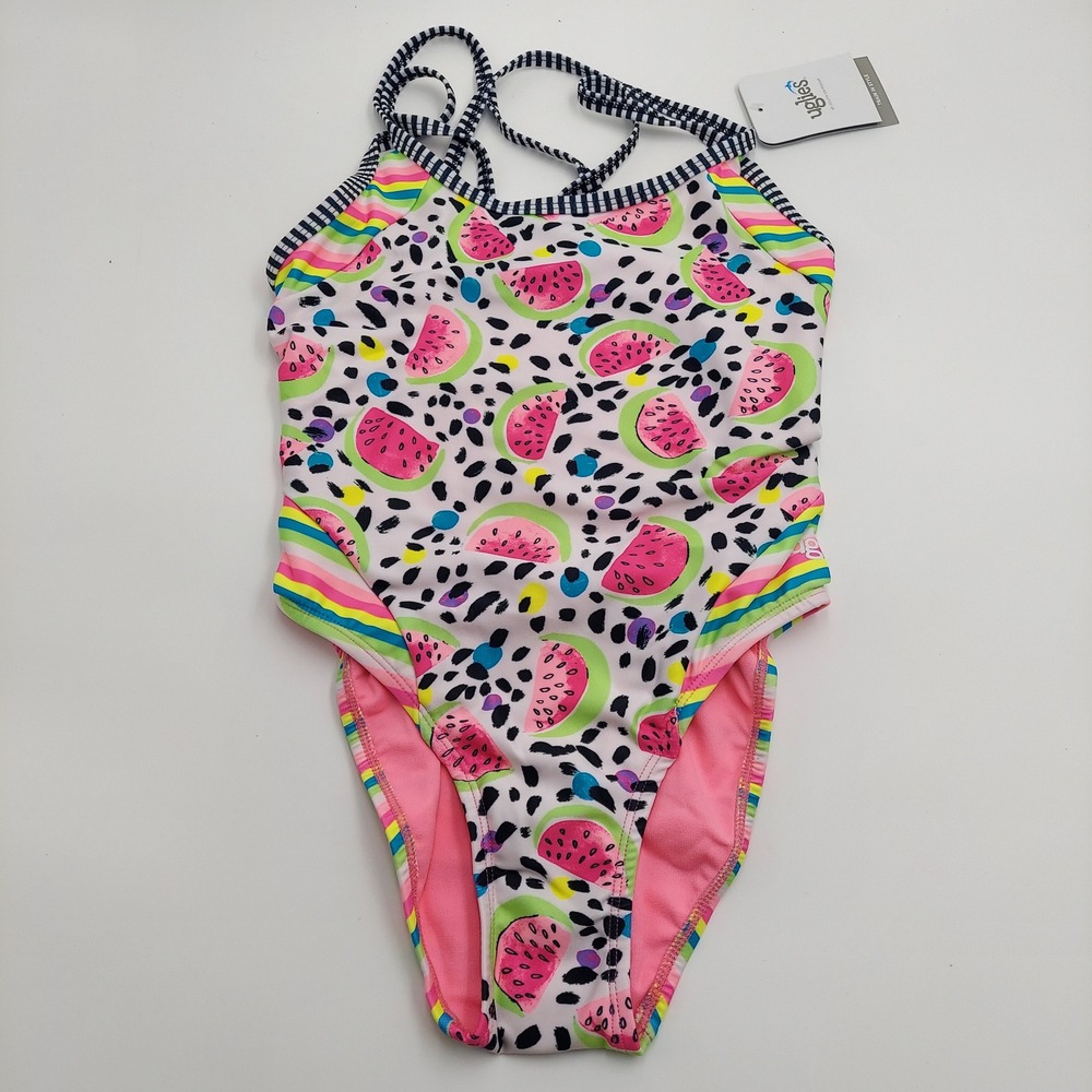 Dolfin Uglies Swimsuit Women Size 32 Multicolor New Watermelon Training DS8810